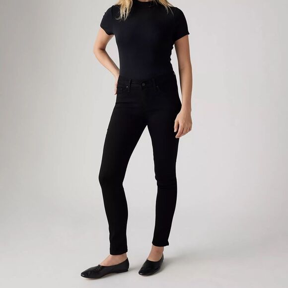 NWT Levi’s 311 SHAPING SKINNY WOMEN'S JEANS sz 32 black - Picture 1 of 3